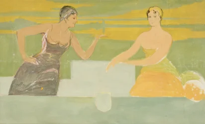 Sketch for the Cordoba Fair Poster of 1916